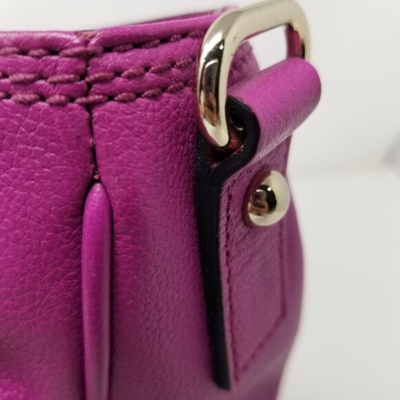 KATE SPADE Purple Bow Handbag with Removable Adjustable Strap Handbags Bags - Picture 11 of 16